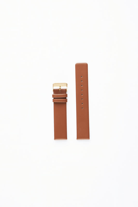 Genuine Leather Strap - Brown