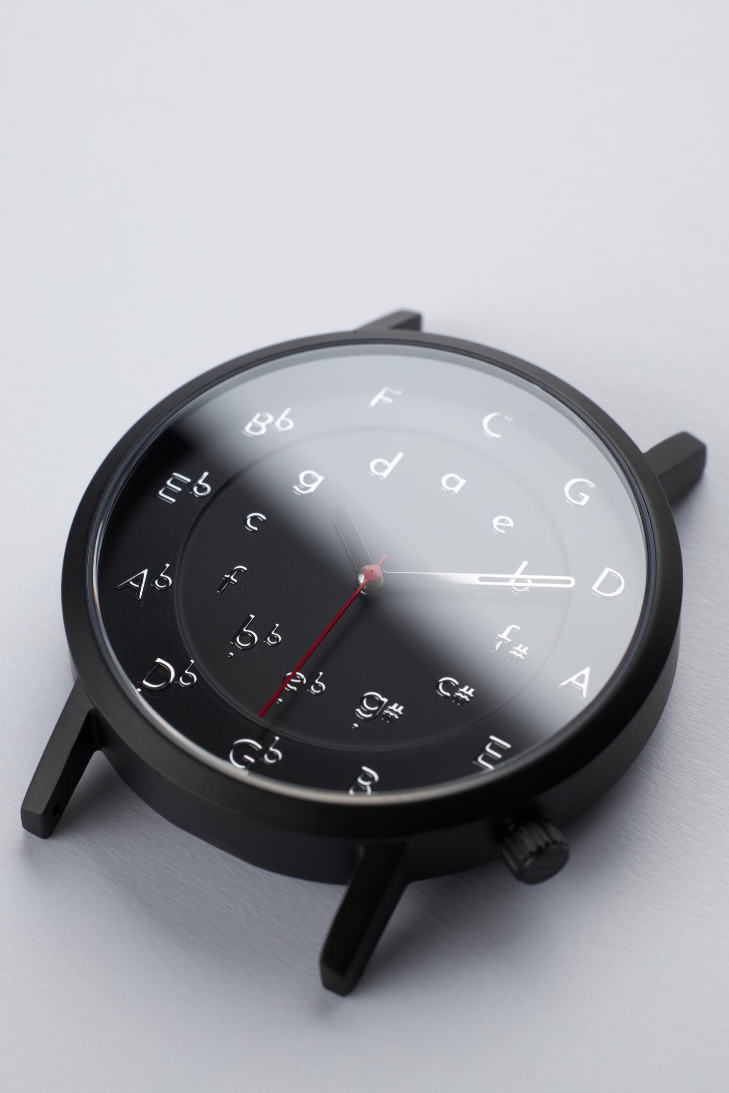 Ossia Watch - Nocturne Noir with Noir Leather Strap